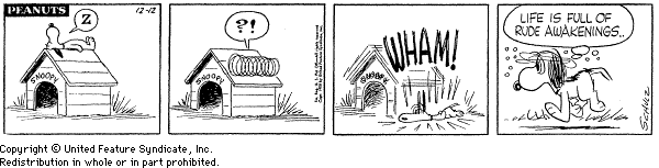 snoopy rude
